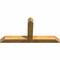 Ekena Millwork Portland Rough Sawn Timber Gable Bracket, Western Red Cedar, 72"W x 36"H x 6"D x 6"F, 12/12 Pitch GBW072X36X0606POR00RWR - alternate 2